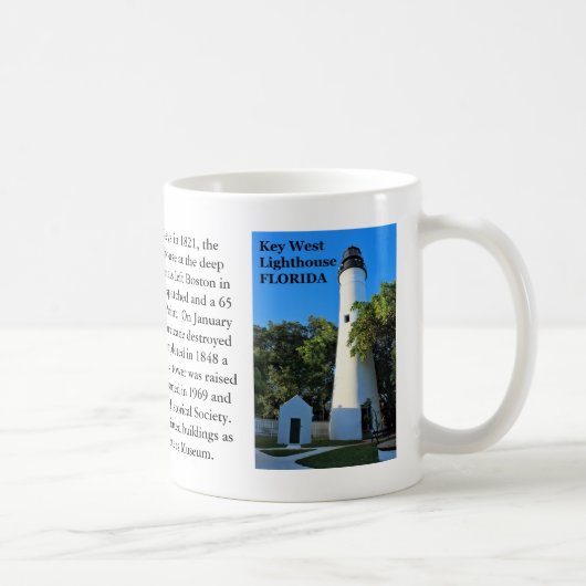 Key West Lighthouse, Florida Tasse (Rechts)