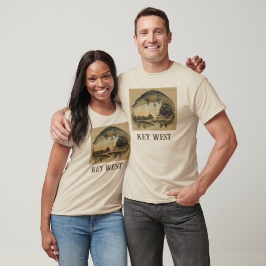 Key West Lighthouse Gators T - Shirt (Unisex)