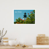Key West LIghthouse, Key West Florida Poster (Küche)