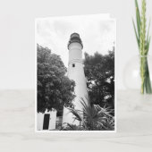 Key West Lighthouse Note Card<Blank Inside> Einladung (Vorderseite)