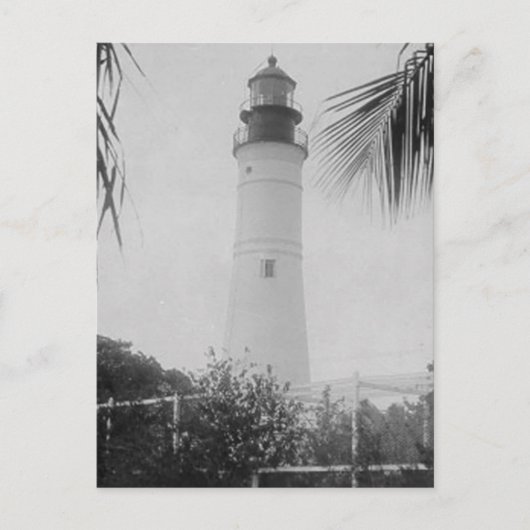 Key West Lighthouse Postkarte (Vorderseite)