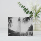 Key West Lighthouse Postkarte (Stehend Vorderseite)