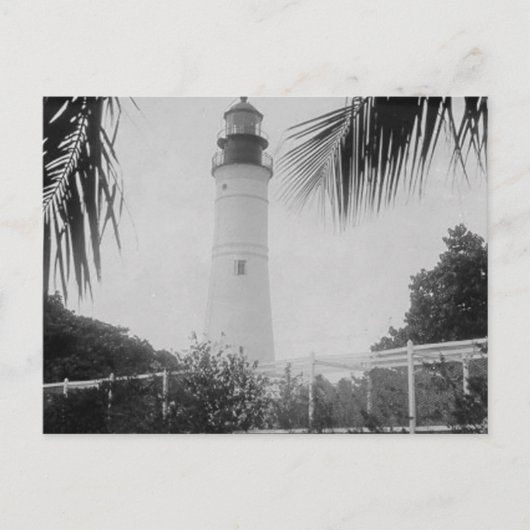 Key West Lighthouse Postkarte (Vorderseite)