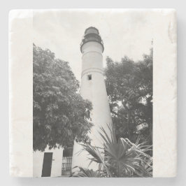 Key West Lighthouse Stone Untersetzer