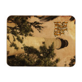 Key West Lighthouse Vintages Foto Magnet (Horizontal)