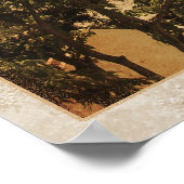 Key West Lighthouse Vintages Foto Poster (Ecke)