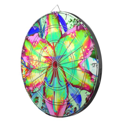 Key West Lily Dartscheibe (Vorderseite rechts)