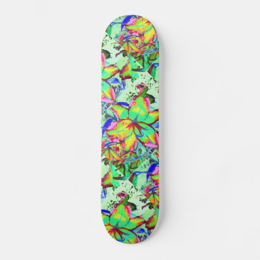 Key West Lily Skateboard (Vorderseite)