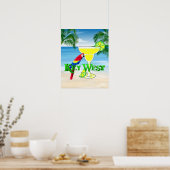 Key West Margarita Poster (Küche)
