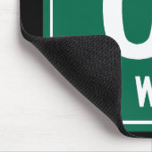 Key West Mile 0, Florida USA Mousepad (Ecke)