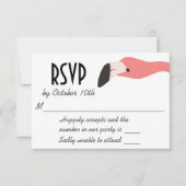 Key West Modern Whimsy UAWG RSVP Karte (Vorderseite)