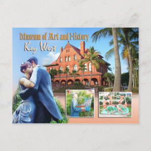 Key West Museum of Art & History, Key West, FL Postkarte