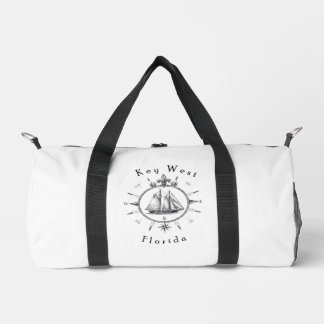 Key West Nautischer Segelkompass Reisender Segler Duffle Bag
