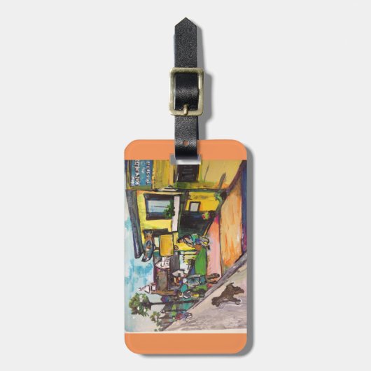 Key West Painting Gepäckanhänger (Vorderseite vertikal)