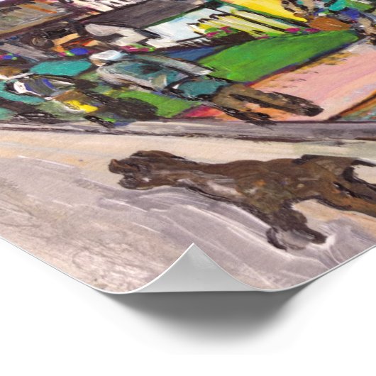 Key West Painting Poster (Ecke)