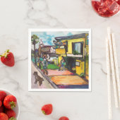 Key West Painting Serviette (Beispiel)