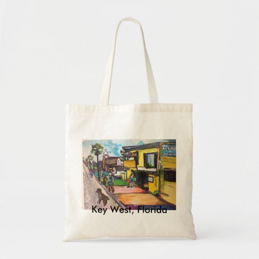 Key West Painting Tragetasche (Vorne)