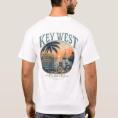 Key West Paradies gefunden T-Shirt (Rückseite)