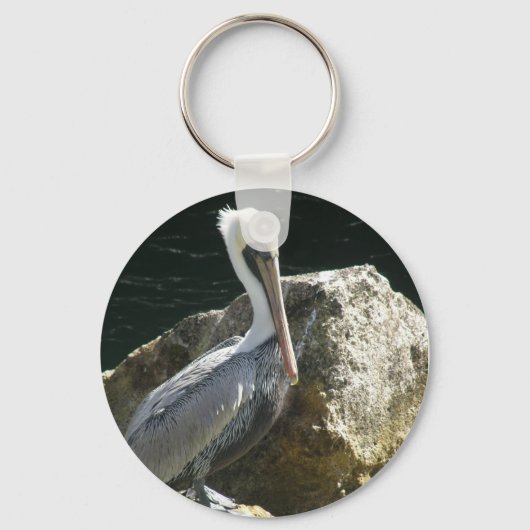 Key West Pelican Schlüsselanhänger (Vorderseite)