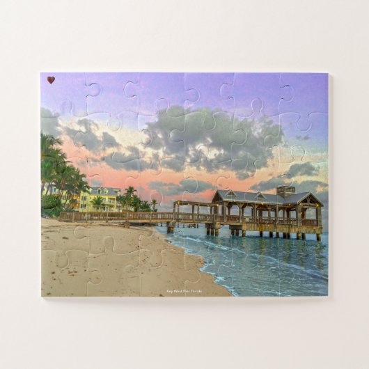 Key West Pier Florida Puzzle (Horizontal)