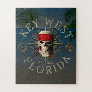 Key West Piratenschädel Puzzle