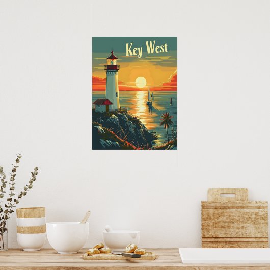Key West Poster (Küche)