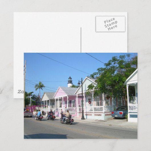 Key West Postkarte (Vorne/Hinten)