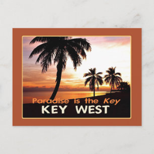 KEY WEST POSTKARTE