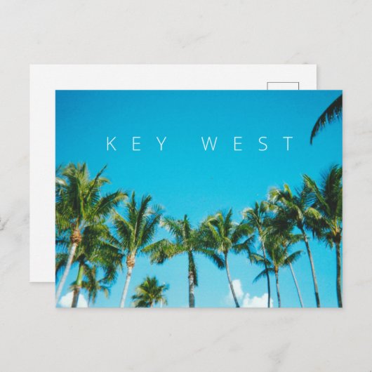 Key West Postkarte (Vorne/Hinten)