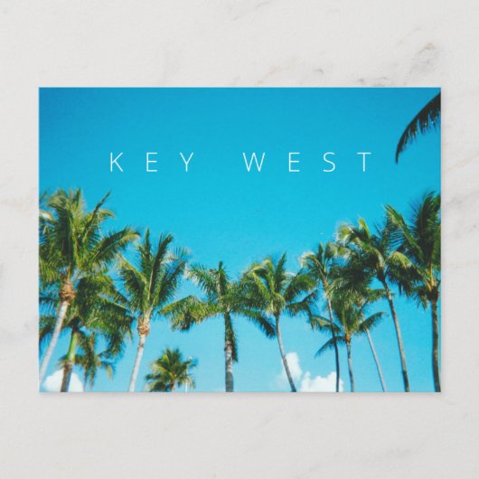 Key West Postkarte (Vorderseite)