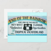 Key West Postkarte (Vorne/Hinten)