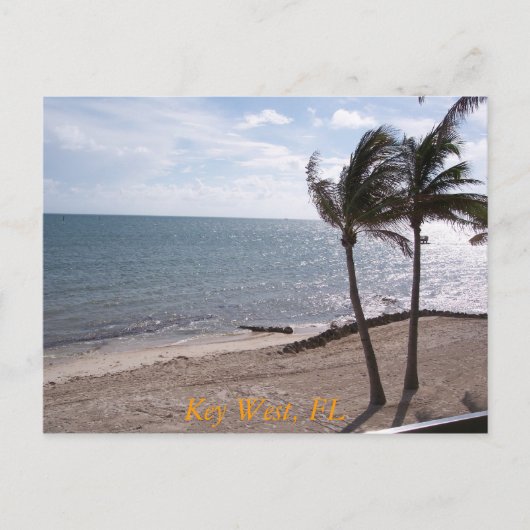 Key West-Postkarte Postkarte (Vorderseite)