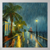 Key West Rain - 3 - Poster (Vorne)