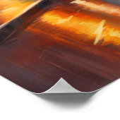 Key West Rain - 4 - Poster (Ecke)