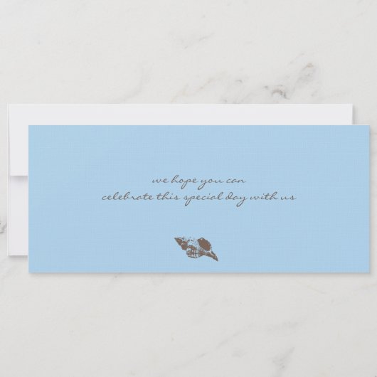 Key West Save the Date Boarding Pass (Rückseite)