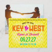 KEY WEST Save the Date Linen (Vorne/Hinten)