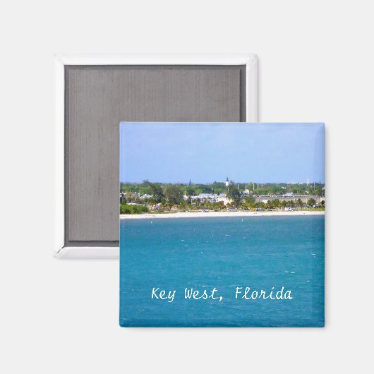 Key West Shoreline Magnet (Vorderseite/Rückseite)