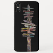 Key West Sign Post iPhone Case (Rückseite)
