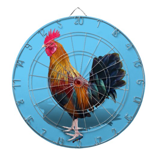 Key West - Sinti und Roma Rooster Dartscheibe (vorne)