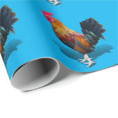 Key West - Sinti und Roma Rooster Geschenkpapier (Rolleneckpunkt)