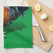 Key West - Sinti und Roma Rooster Geschirrtuch (Viertel Falte)