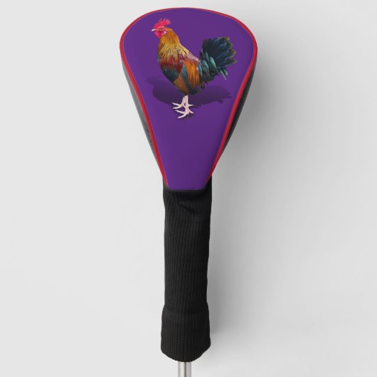 Key West - Sinti und Roma Rooster Golf Headcover (Vorderseite)