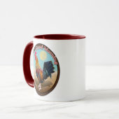 Key West - Sinti und Roma Rooster Guten Morgen Vin Tasse (Vorderseite Links)