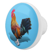 Key West - Sinti und Roma Rooster Keramikknauf (Rechts)