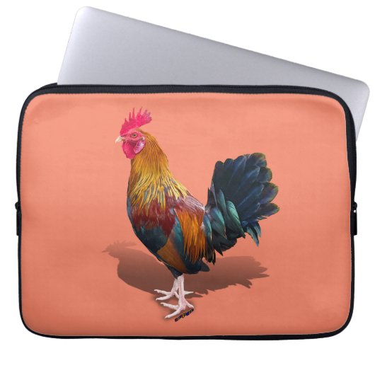 Key West - Sinti und Roma Rooster Laptopschutzhülle (Vorderseite)