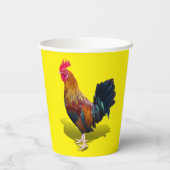 Key West - Sinti und Roma Rooster Pappbecher (Rückseite)