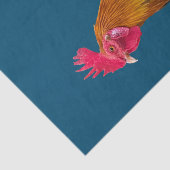 Key West - Sinti und Roma Rooster Seidenpapier (Detail)