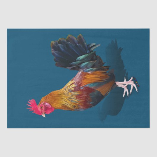 Key West - Sinti und Roma Rooster Seidenpapier (Vorderseite)