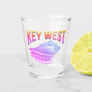 Key West-Sonnenuntergang-Farben Schnapsglas