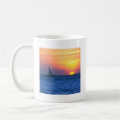 Key West-Sonnenuntergang Kaffeetasse (Links)